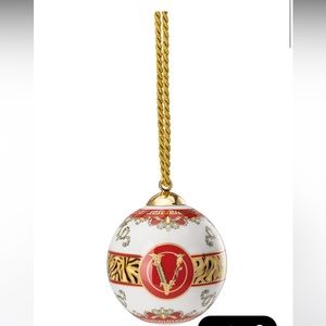 Versace Virtus Holiday Globe Ornament